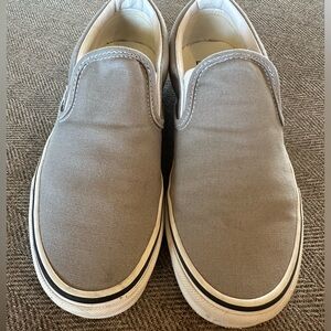 Vans, grey, women’s 8 men’s 6.5
